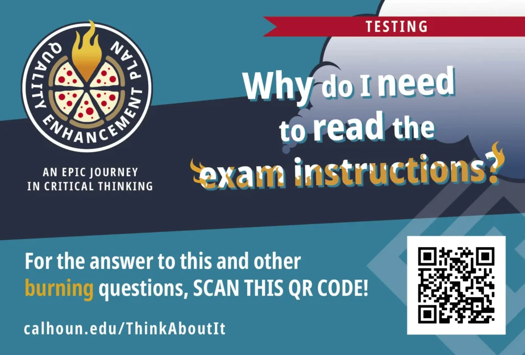 Why do I need to read the exam instructions?